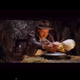 Harrison Ford as Indiana Jones.